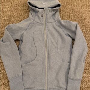 Lululemon Athletica Women’s Light Blue Hoodie - Size 4